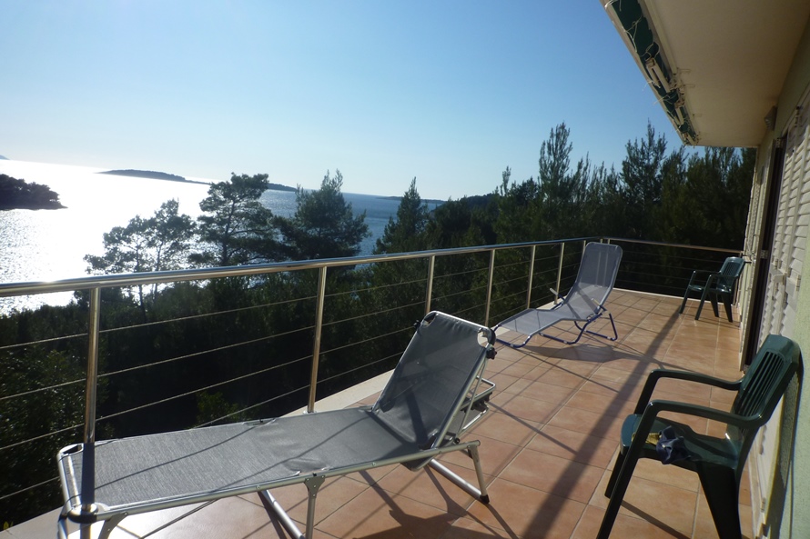 Terrasse der 2-Zimmer-Wohnung